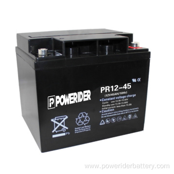 12v 45ah lead acid ups battery